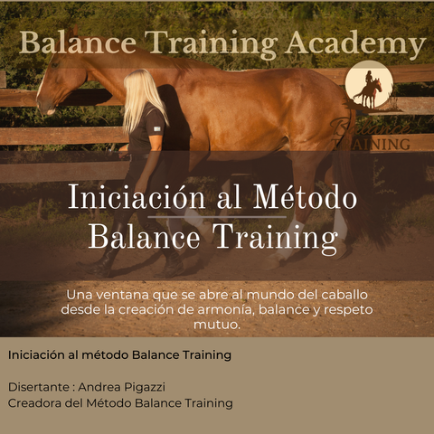 Iniciación al Método Balance Training 