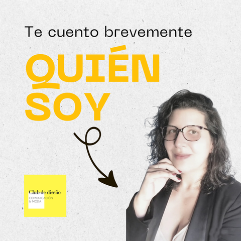 Te cuento muy brevemente quién soy...