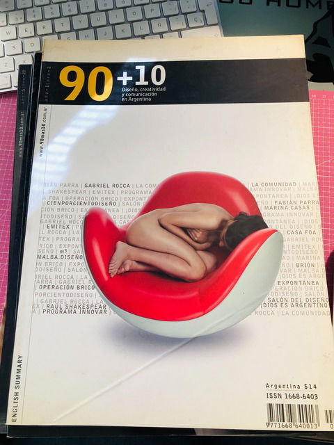 Revista 90+10 #2 - Diseño, creatividad y comunicación en Argentina.