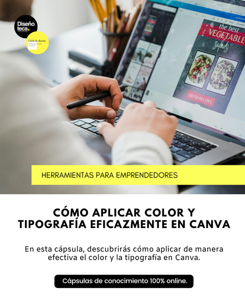 Cómo Aplicar Color y Tipografía Eficazmente en Canva