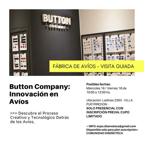 VISITA GUIADA> Button Company: Innovación en Avíos.