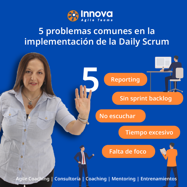 5 problemas comunes en la implementación de la Daily Scrum