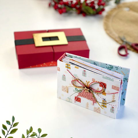 PREVENTA Album con caja Feliz Navidad con kit de materiales con envío gratuito en Argentina