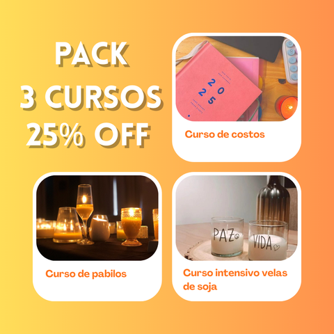 Pack x3 cursos 