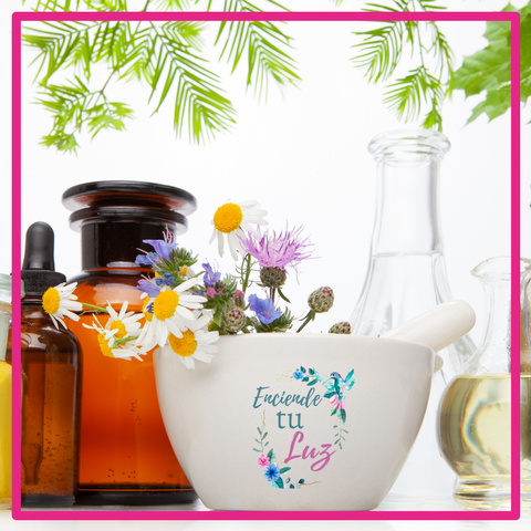 Diagnóstico + frasco con Fórmula Flores de Bach + Gemoterapia + Cromoterapia.