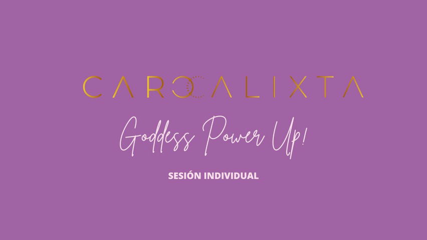 Goddess Power Up! - Sesion Individual