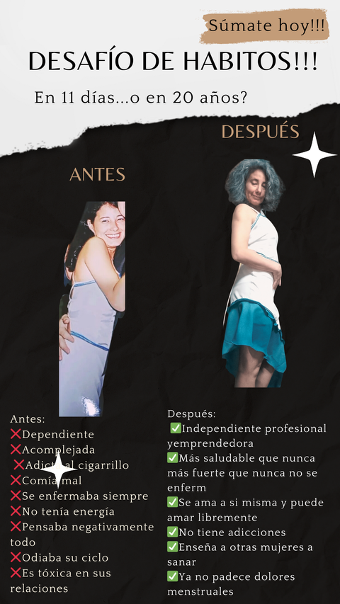 Cambio de hábitos en 11 días mágicos