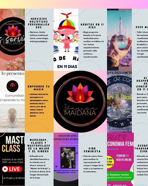 Reunión informativa de productos y servicios de la bruja