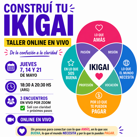 Taller Ikigai - En Vivo