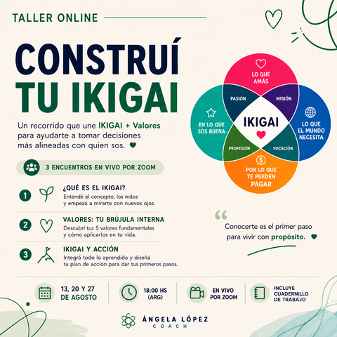 Taller Ikigai - En Vivo