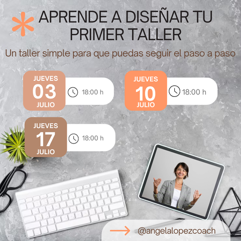 Aprende a Diseñar tu Primer Taller - En Vivo