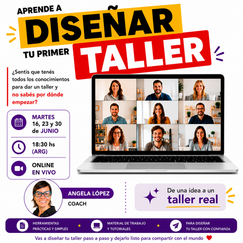 Aprende a Diseñar tu Primer Taller - En Vivo