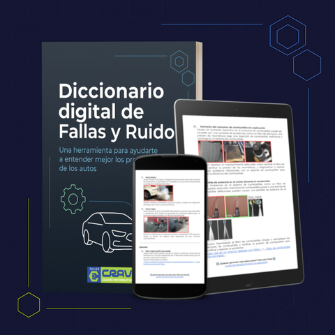 Diccionario digital de Fallas en los autos + 3 Bonos de Regalo