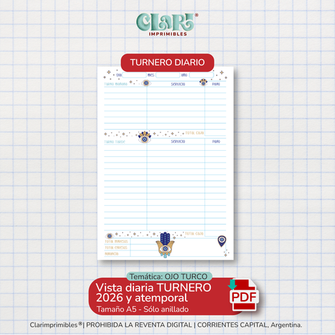 TURNERO Diario - OJO TURCO