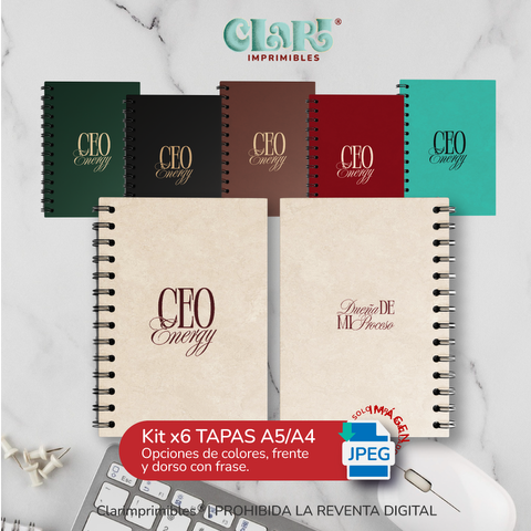 Kit 6 tapas OldMoney