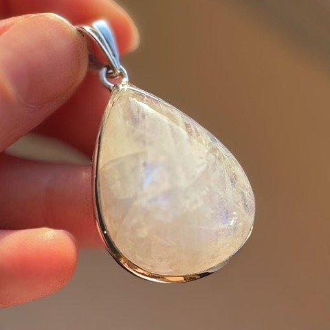 Dije de Plata | GOTA PIEDRA LUNA