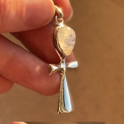 Dije de Plata | ANKH PIEDRA LUNA