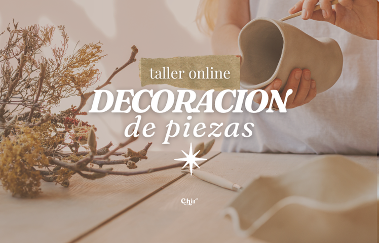 Taller DECORACION DE PIEZAS - ¡Decorá tus piezas como una experta!