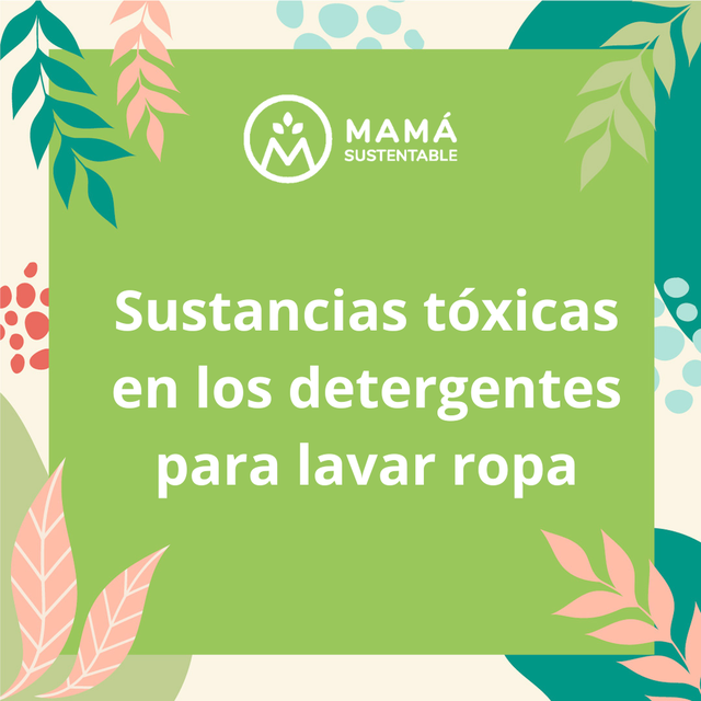 ¿Tu detergente para lavar ropa contamina?