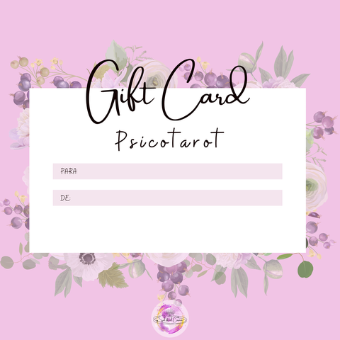 Gift Card Psicotarot