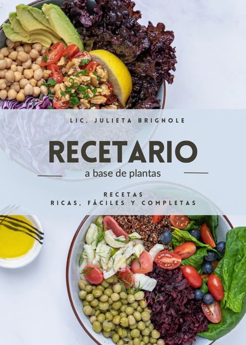 Recetario Plant Based ¡GRATIS!