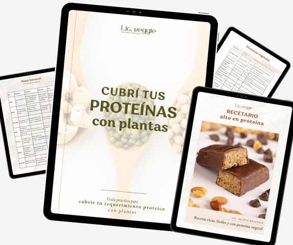 Guía cubrí tus proteínas con plantas
