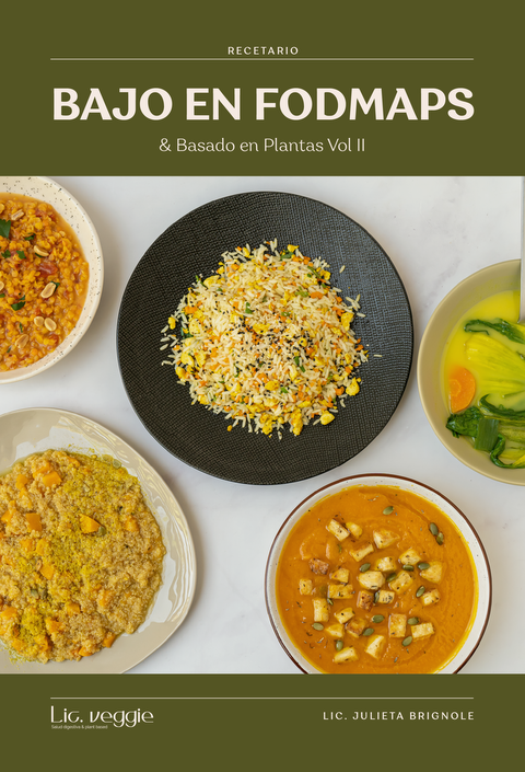 E-book Bajo en FODMAPs & Basado en Plantas Vol II