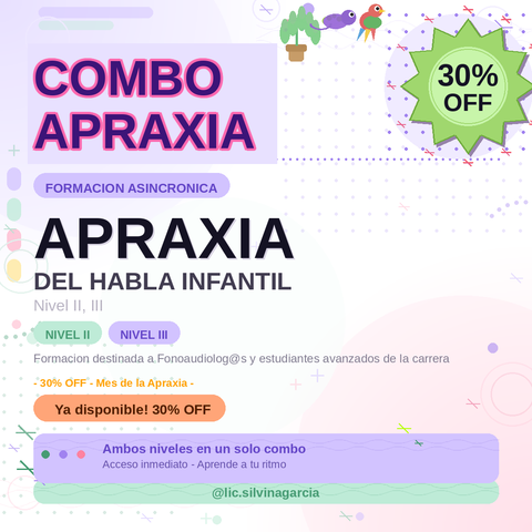 Formación en Apraxia NIVEL II Y III