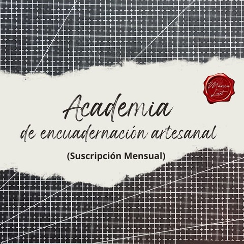 Academia de Encuadernación (suscripción mensual)