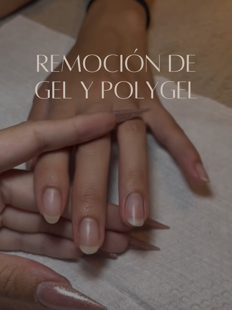 Remoción de gel y polygel