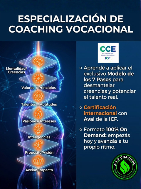 Especialización de Coaching Vocacional 2026