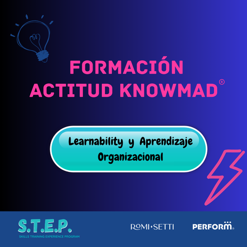 Actitud Knowmad ® Aprendizaje Organizacional 