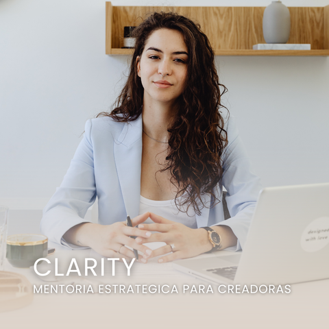 Clarity - Mentoria Estrategica para Creadoras