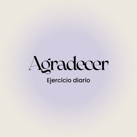 Agradecer - Practica de autoterapia