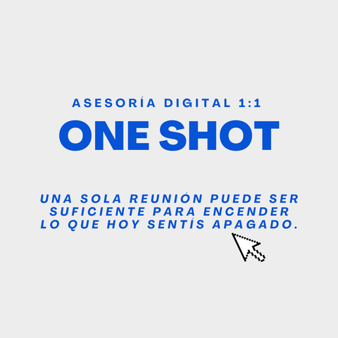 Asesoría One Shot 1:1