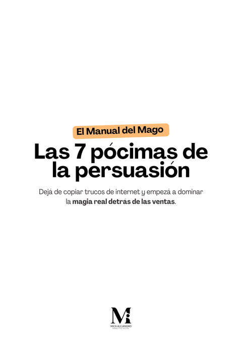 Manual de Persuasión