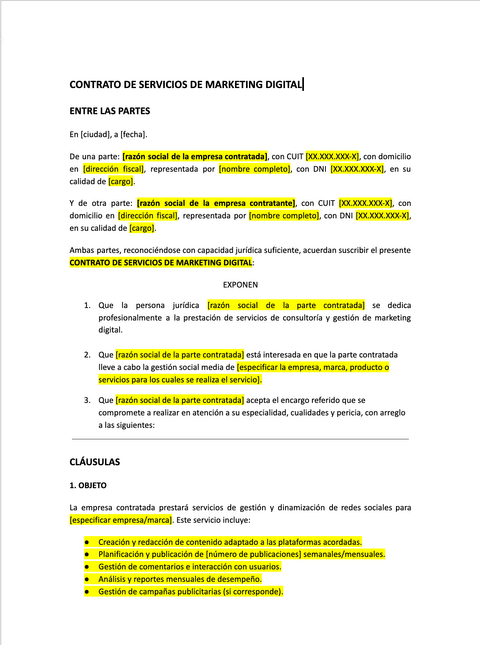 Contrato Social Media