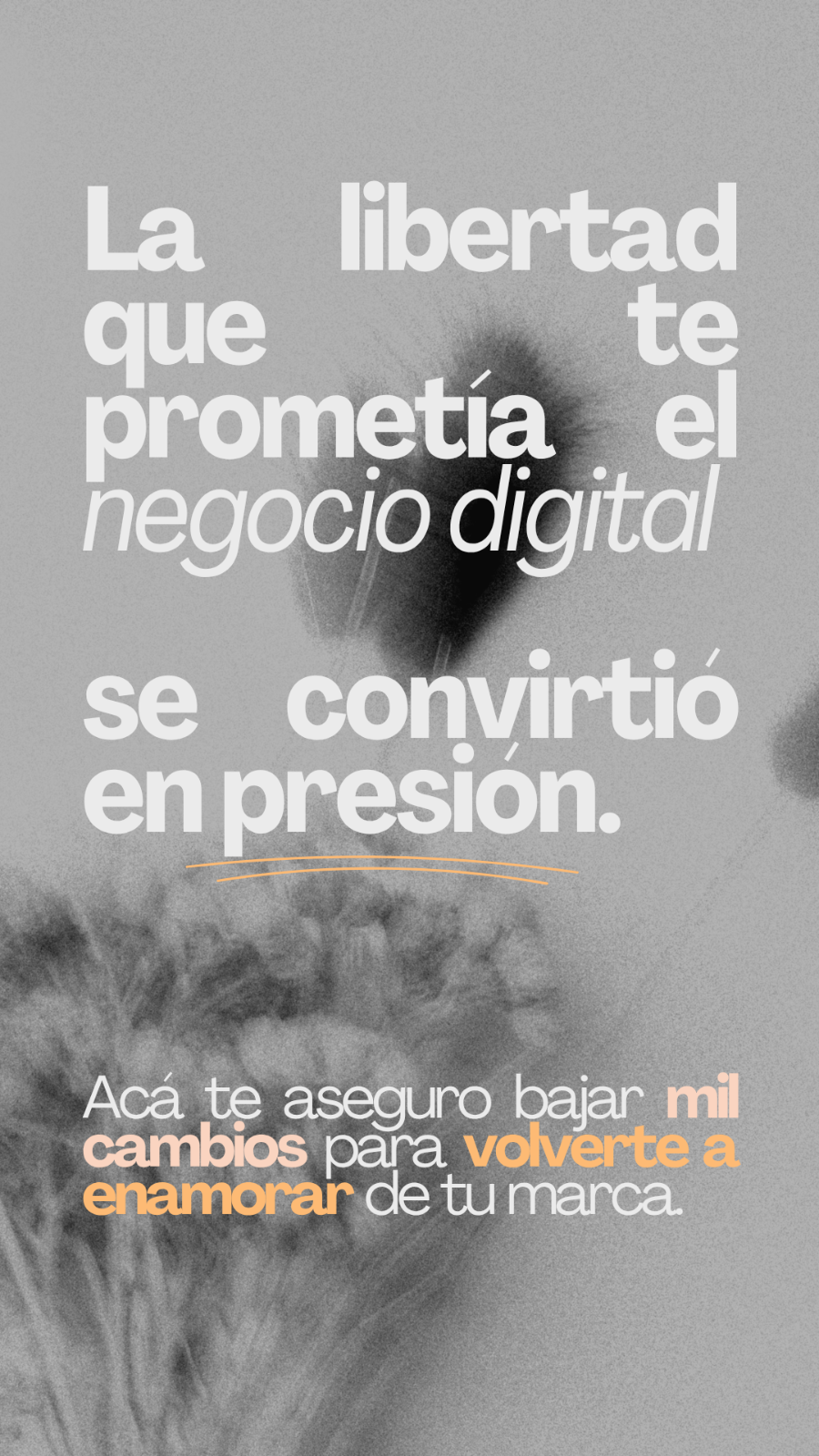 La libertad que te prometía el negocio digital  se convirtió en presión.La Golden Era aclama bajar mil cambios y volver a enamorarse del negocio.