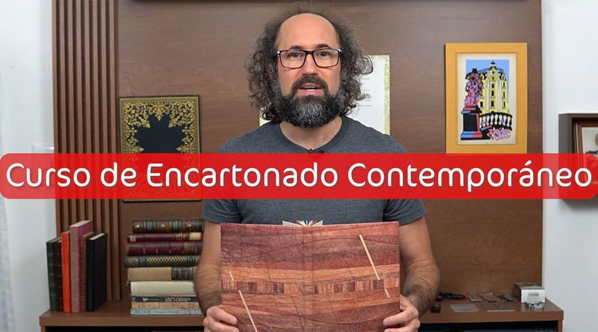 Curso de Encartonado Contemporáneo - Encuadernación artística