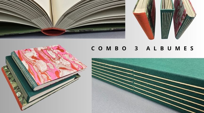 Combo 3 Modelos de Álbumes