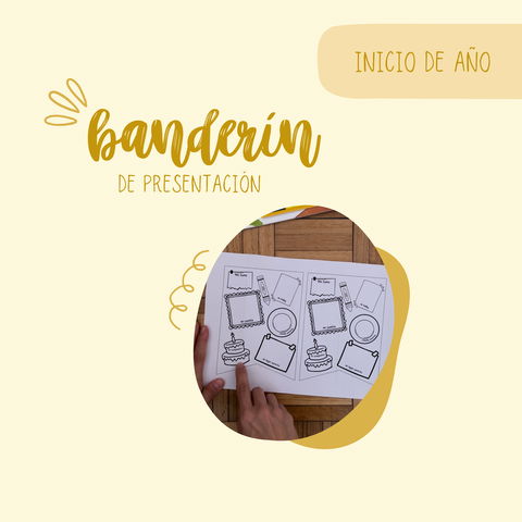 Banderín de PRESENTACION