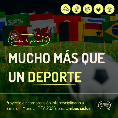 Combo de proyectos MUCHO MÁS QUE UN DEPORTE