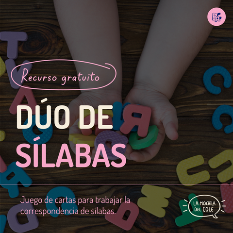 Juego DÚO DE SÍLABAS