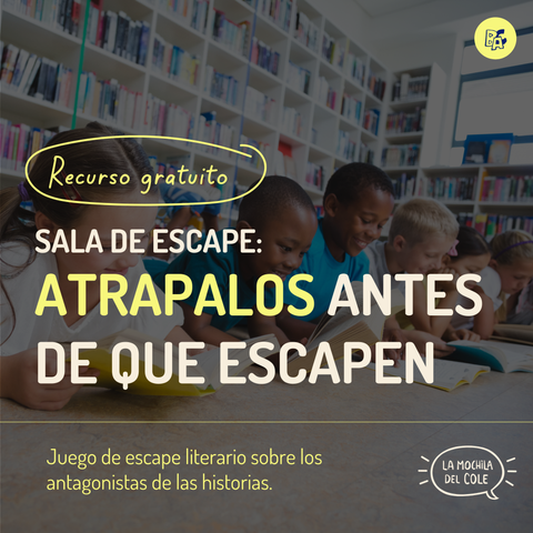 Sala de escape: ATRAPALOS ANTES DE QUE ESCAPEN
