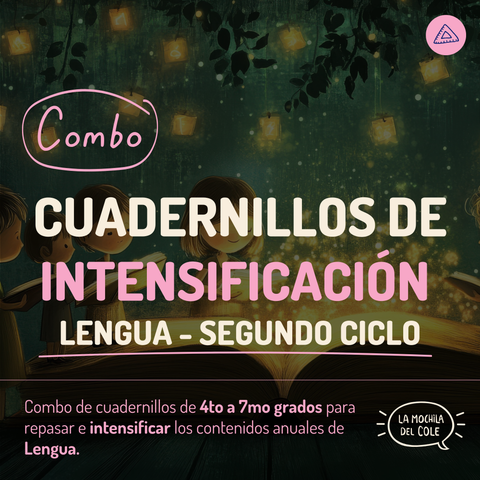 Combo de INTENSIFICACIÓN Segundo ciclo - Lengua