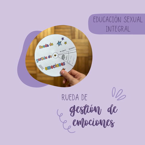 Rueda de GESTIÓN DE EMOCIONES