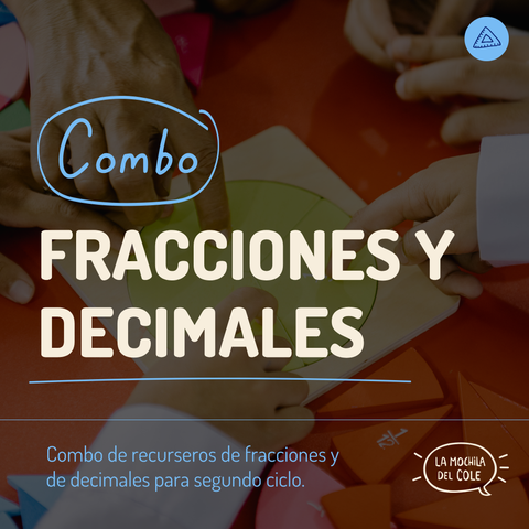 Combo FRACCIONES Y DECIMALES