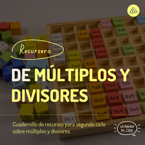 Recursero de MÚLTIPLOS Y DIVISORES