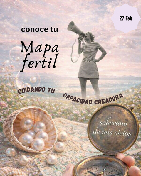 Mapa Fertil- Cuidando mi capacidad creadora- Con Dra Uke