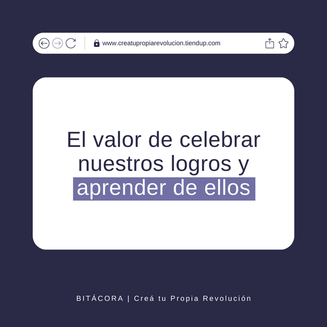 El valor de celebrar nuestros logros y aprender de ellos